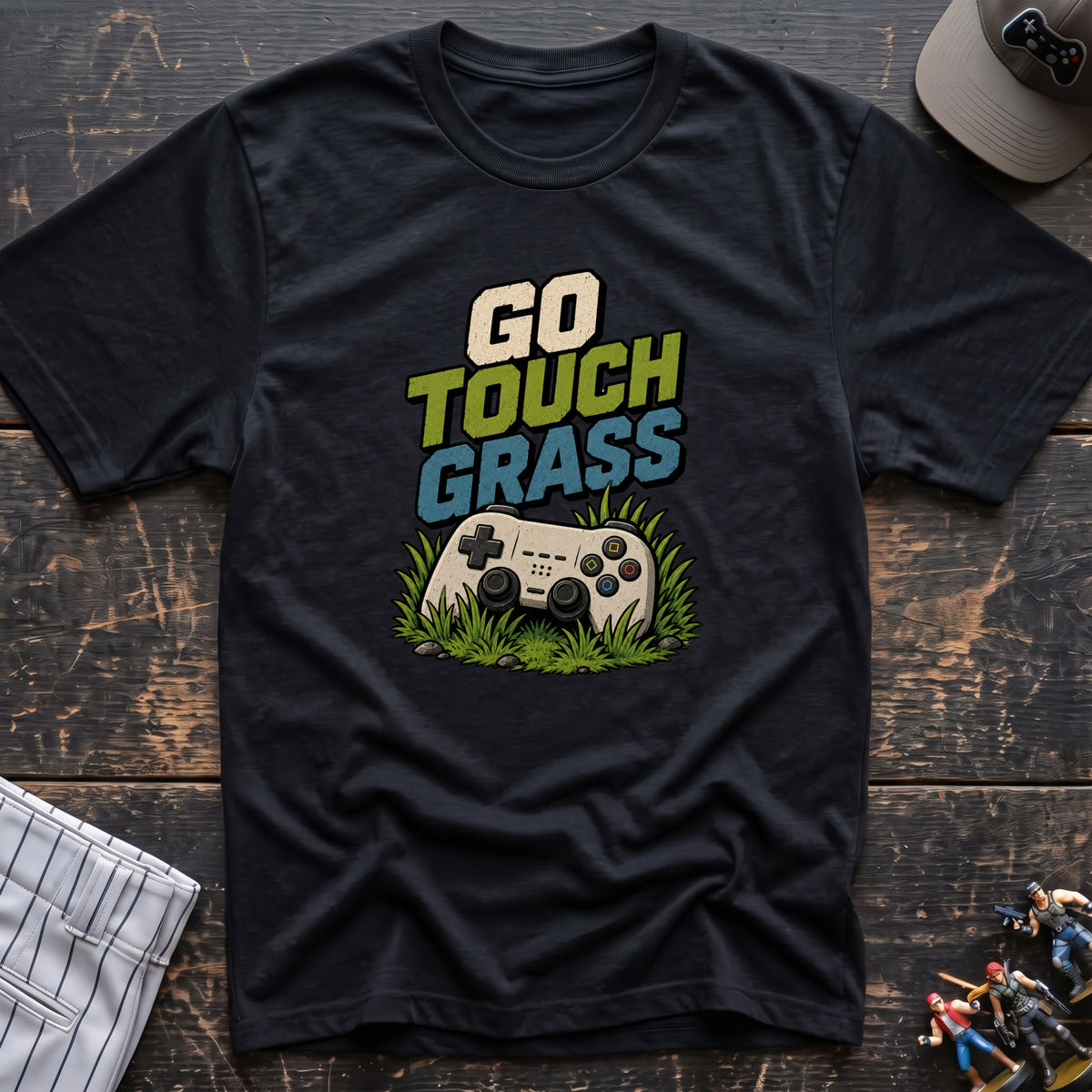 Go Touch Grass 3 T-Shirt