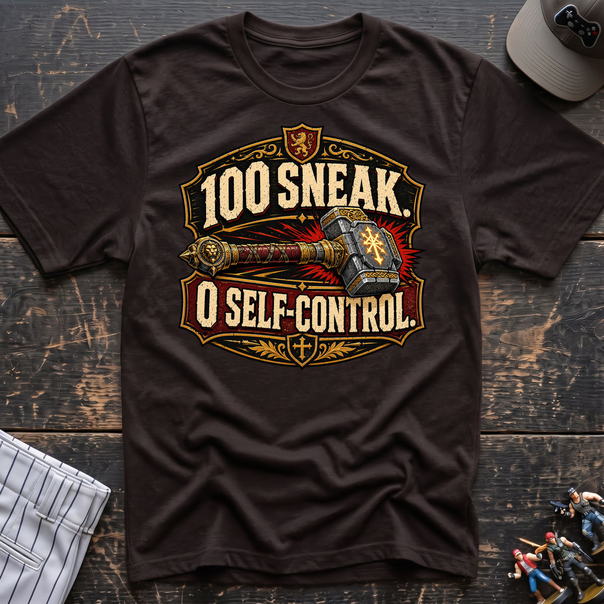 100 sneak 0 self-control T-Shirt