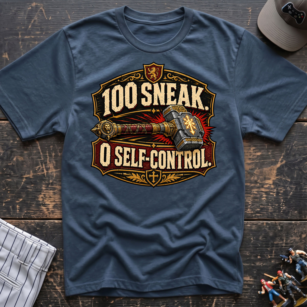 100 sneak 0 self-control T-Shirt