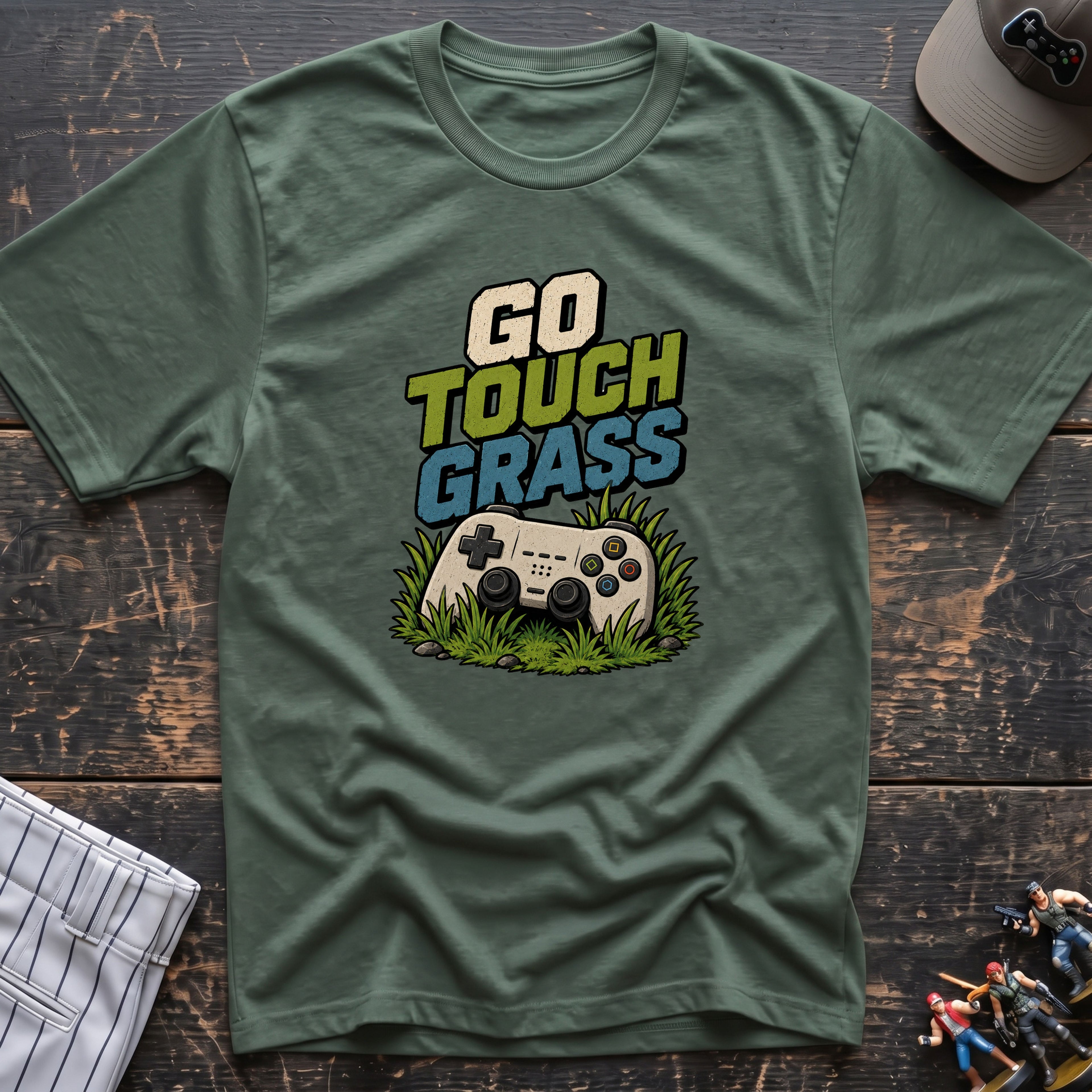 Go Touch Grass 3 T-Shirt