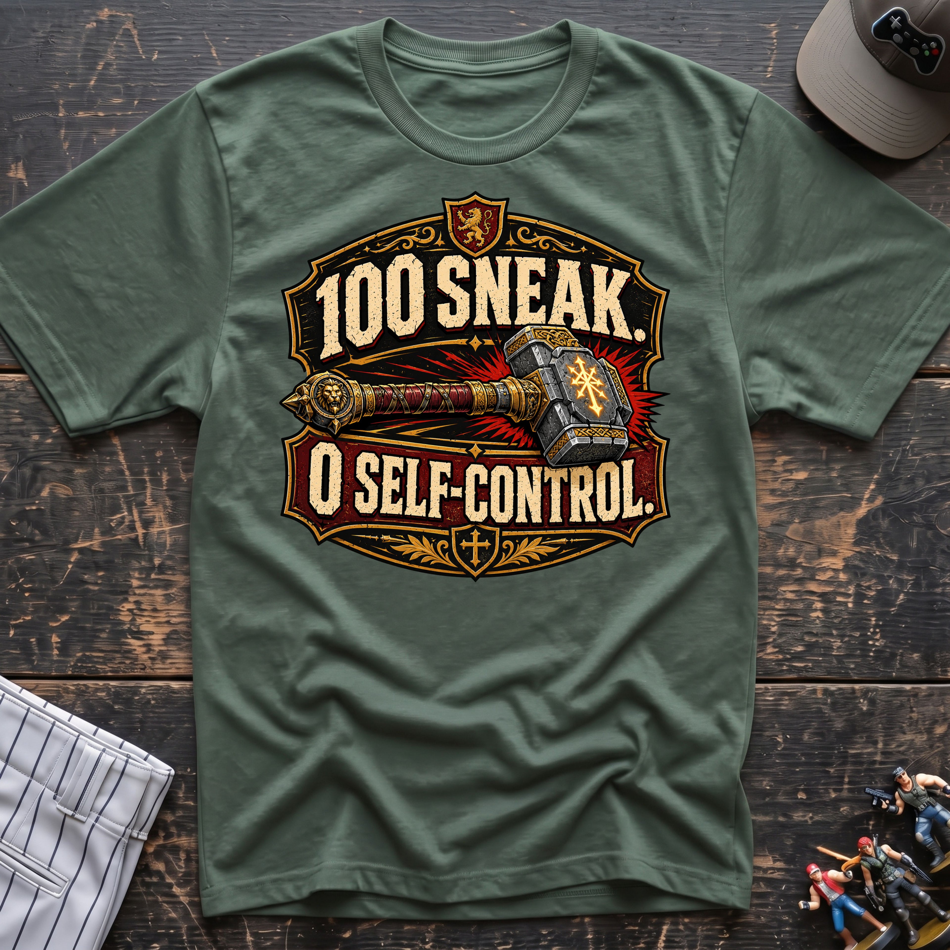 100 sneak 0 self-control T-Shirt