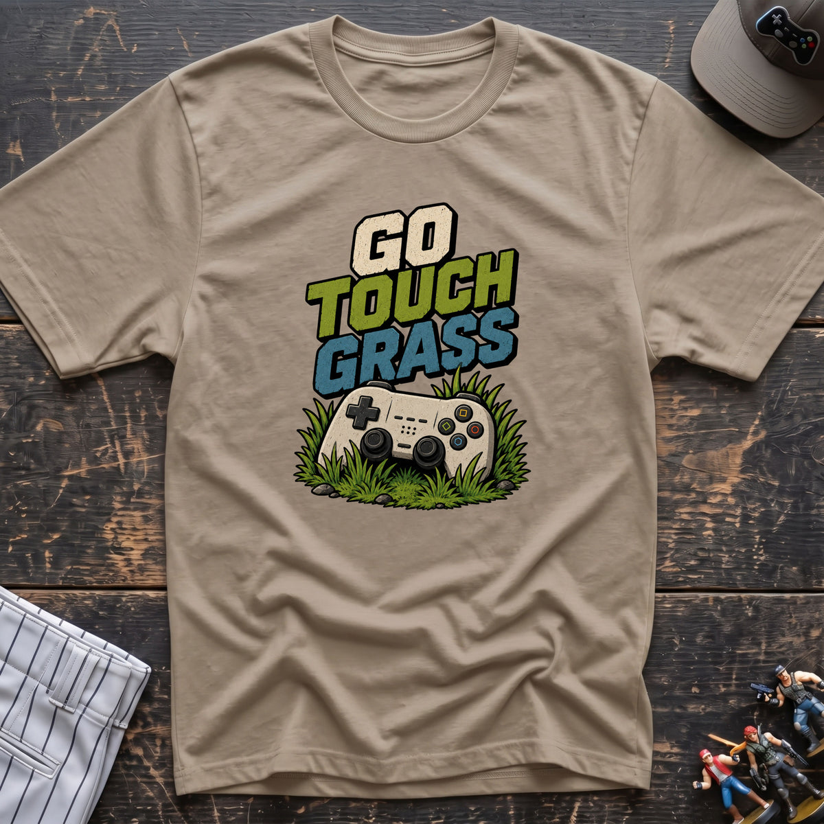 Go Touch Grass 3 T-Shirt