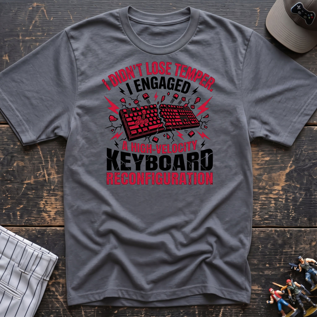 Ragequit keyboard T-Shirt