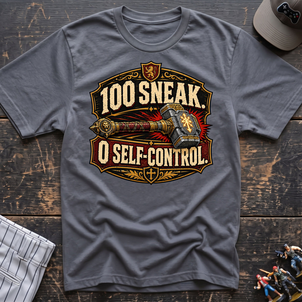 100 sneak 0 self-control T-Shirt