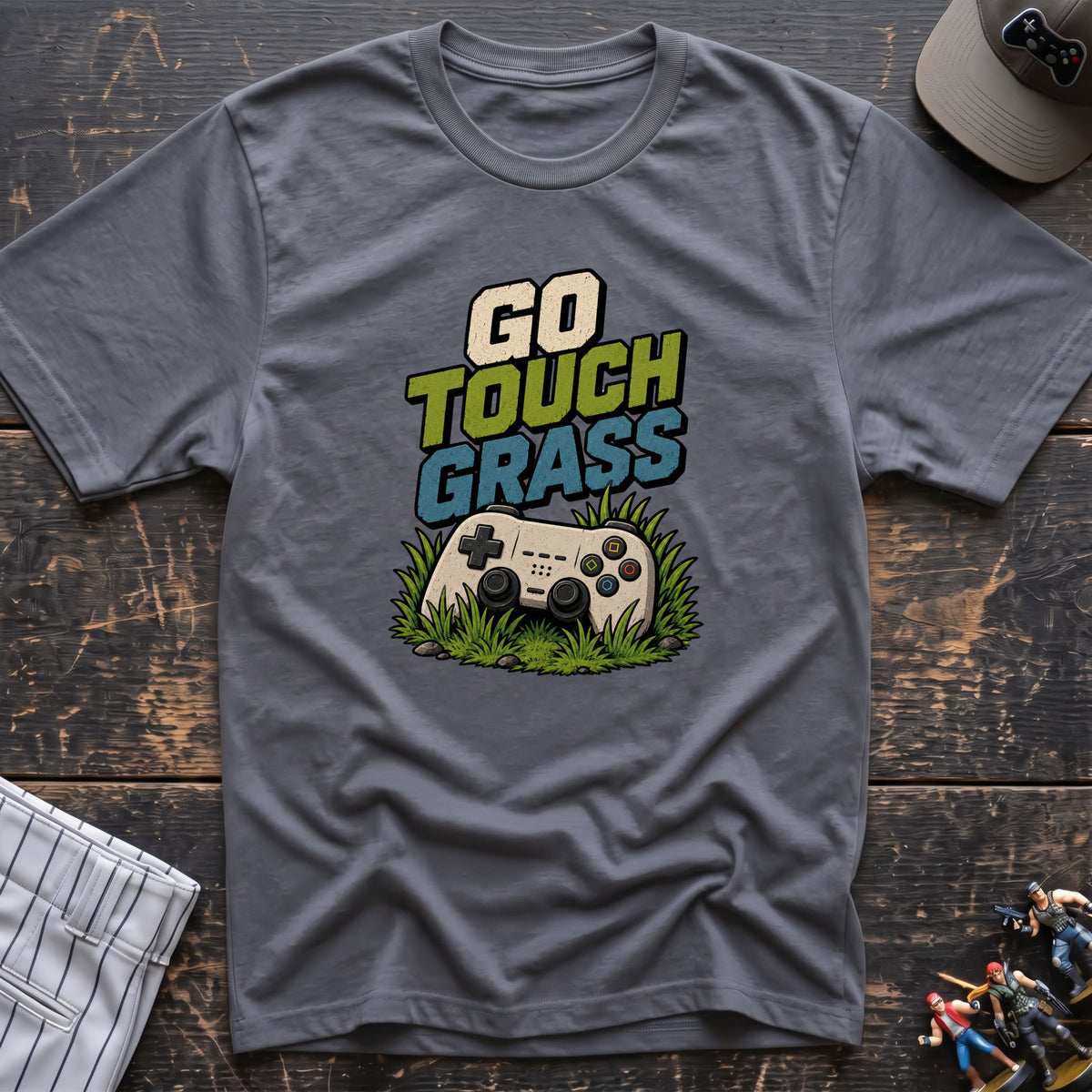 Go Touch Grass 3 T-Shirt