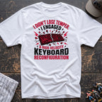 Ragequit keyboard T-Shirt