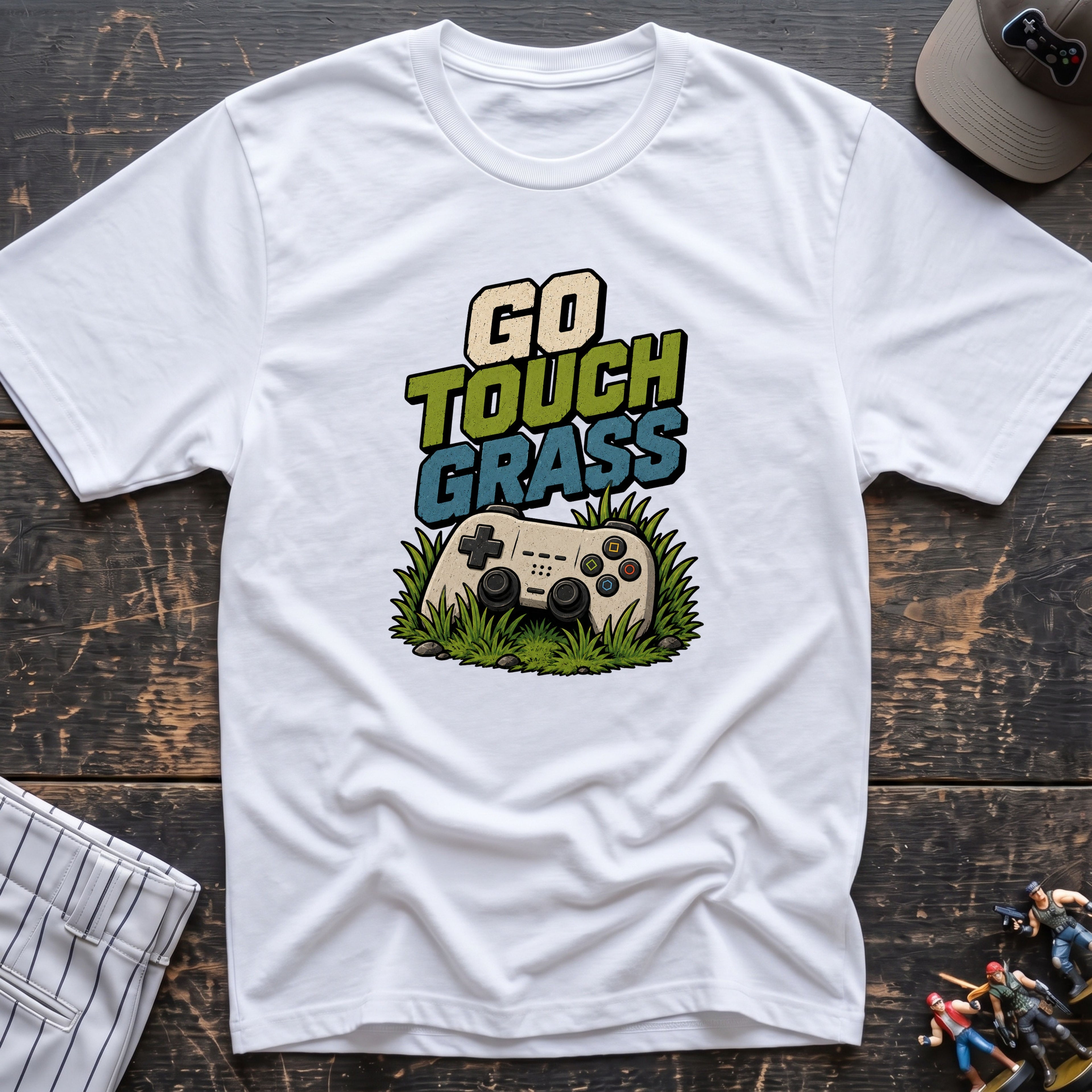 Go Touch Grass 3 T-Shirt